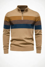 Belmont Cotton Zip Sweater