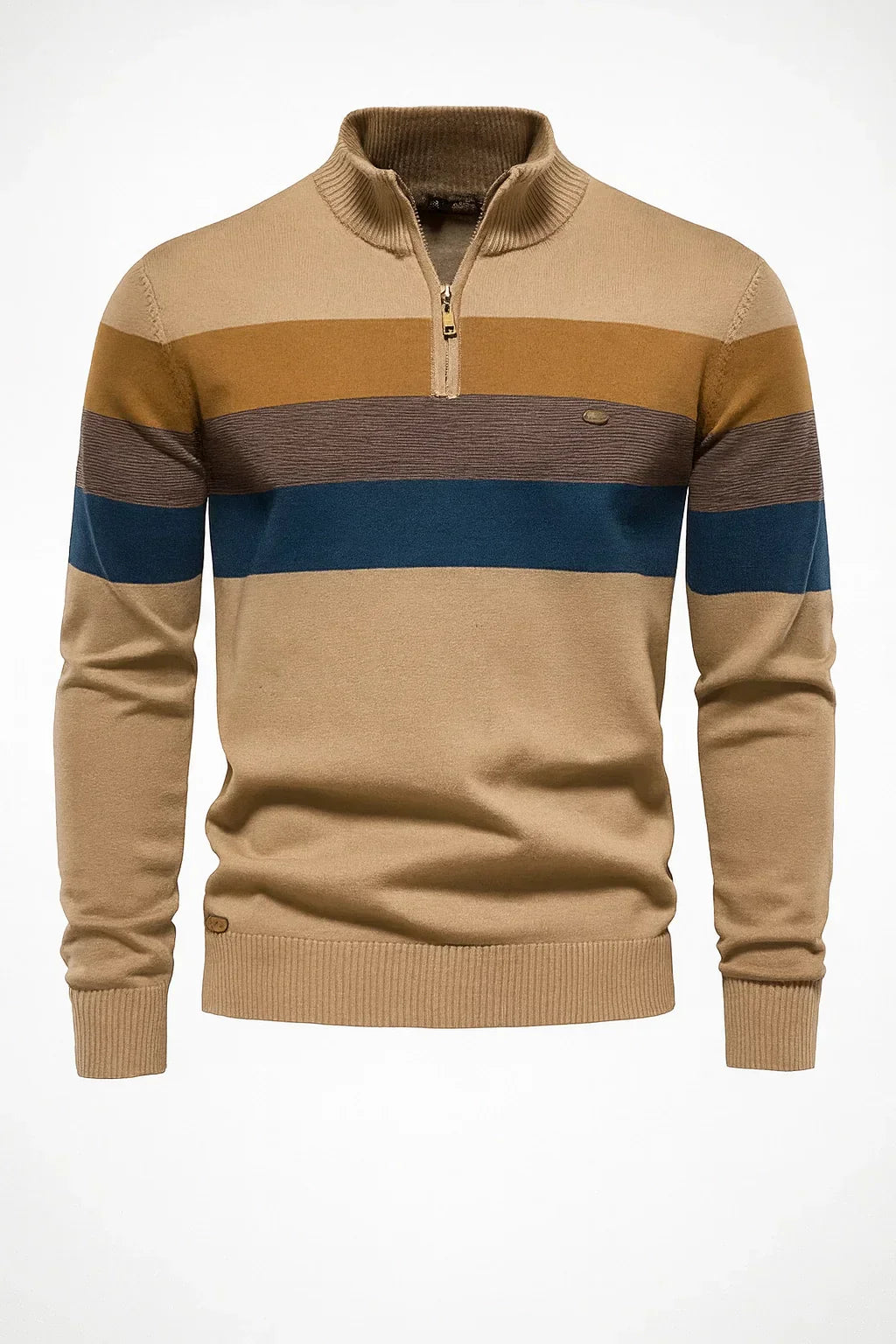 Belmont Cotton Zip Sweater