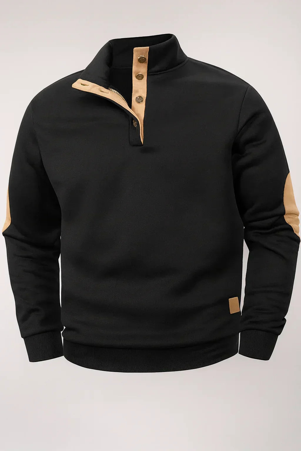 Knit Collar Pullover