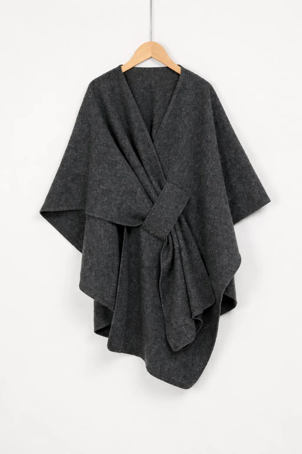 Elegant Knit Shawl Cape