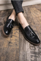 Milano Fringe Pointed Moccasins