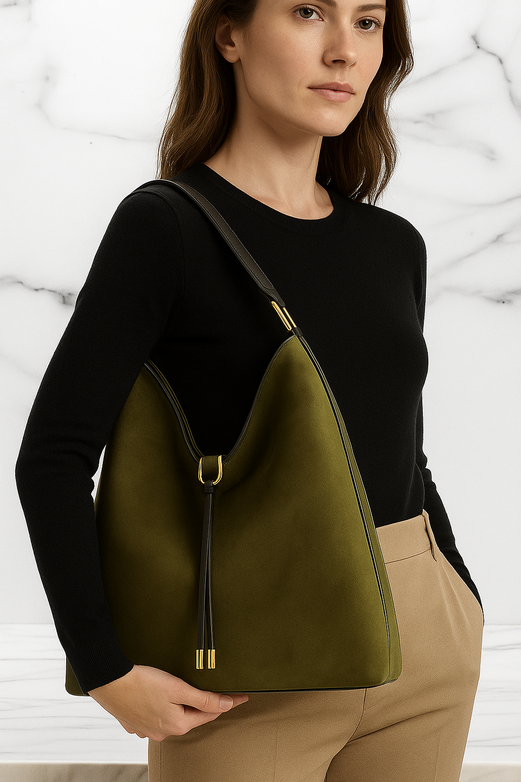 Margot Suede Bag