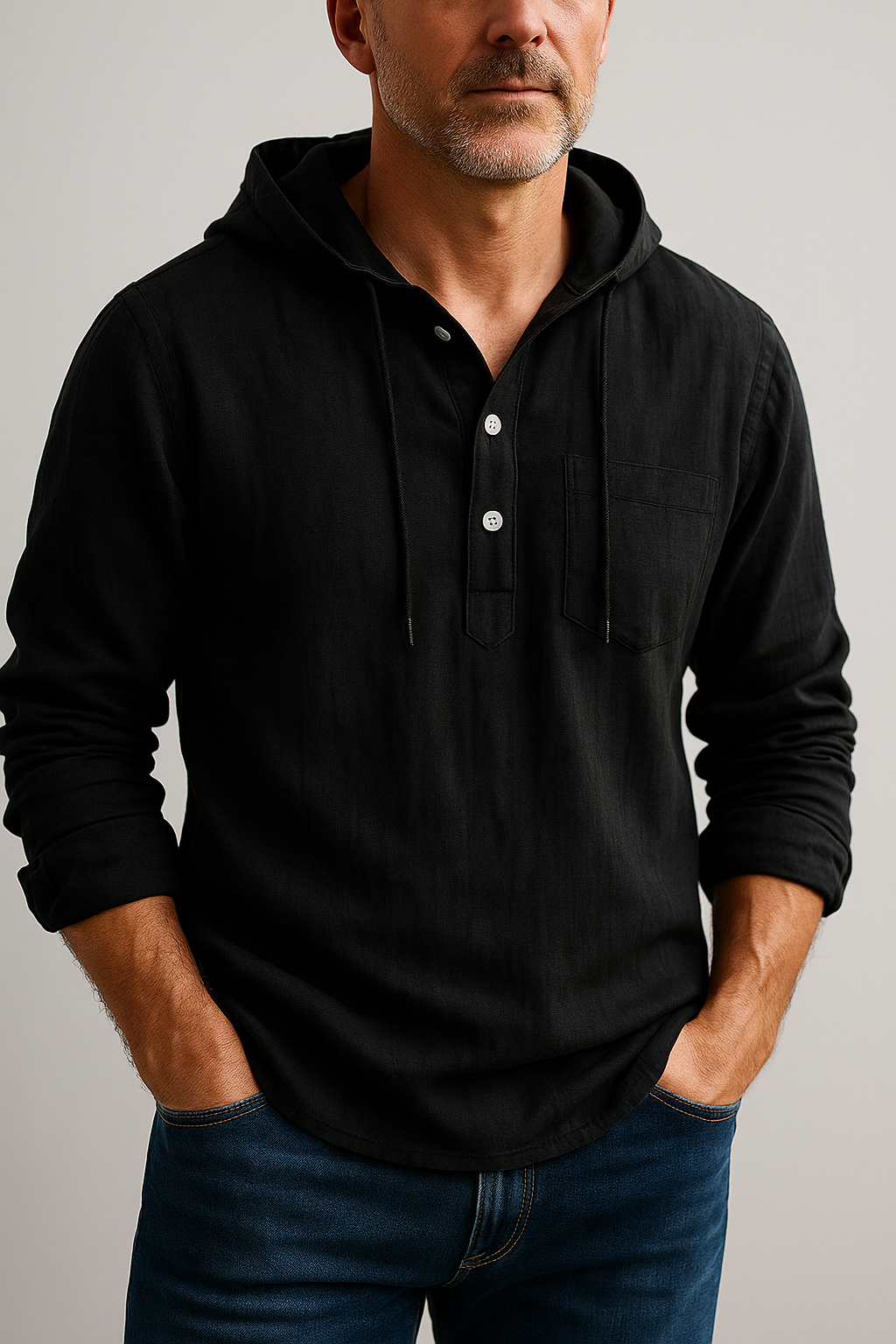 Elden Luxe Hooded Shirt