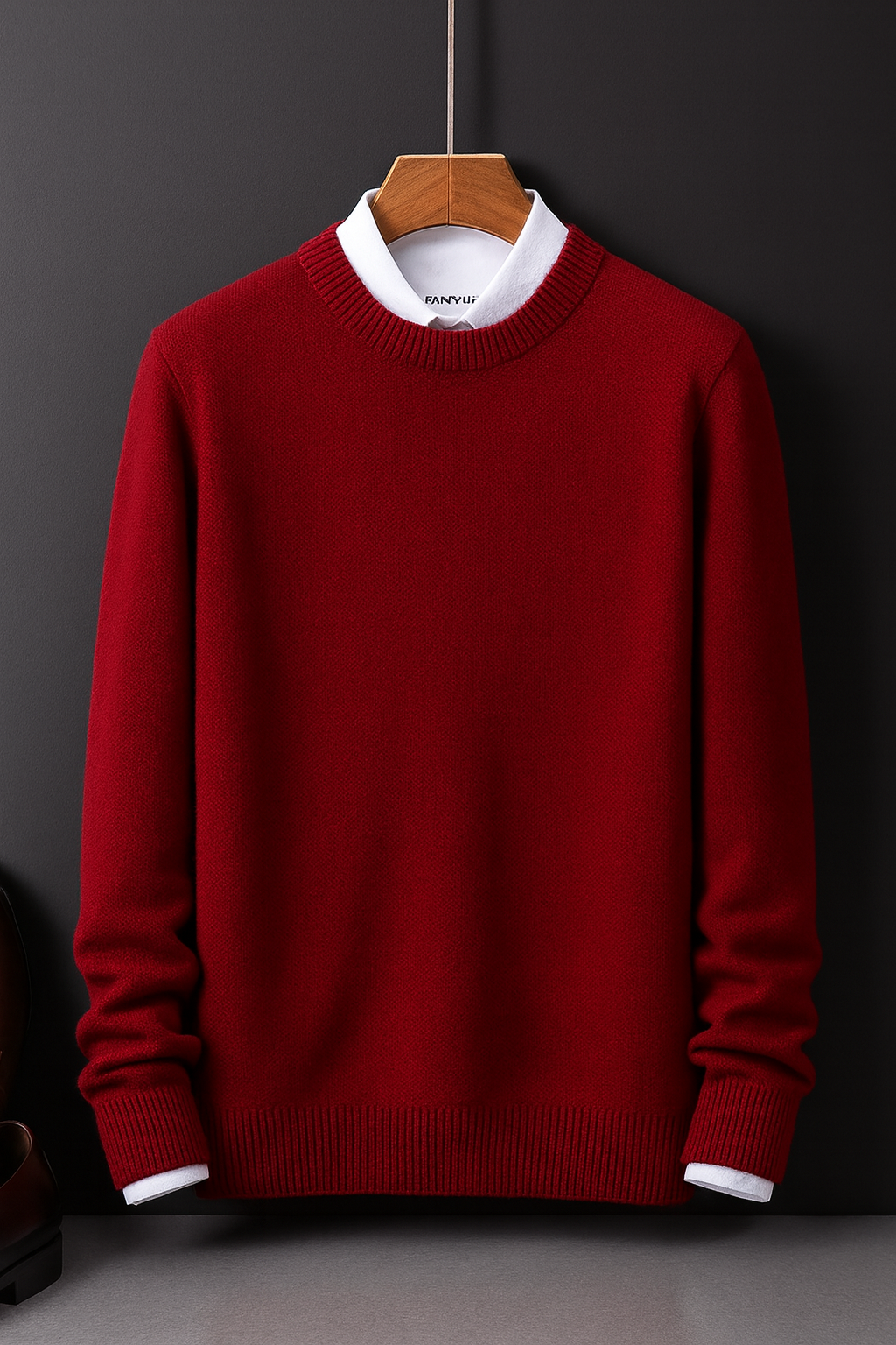 Cashmere O Neck Sweater