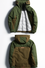 Double Zipper Down Jacket