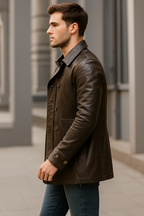 Men’s Double Breasted Short Coat