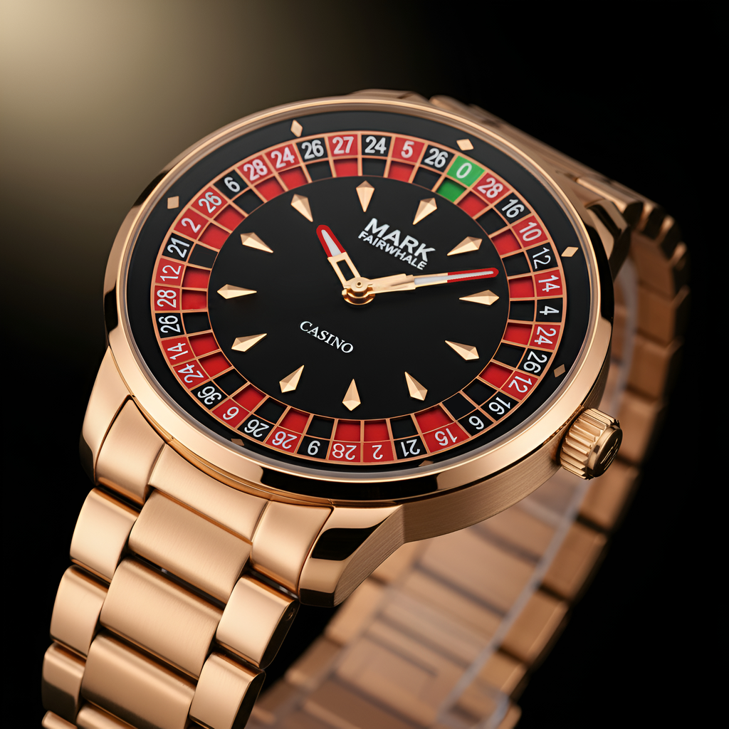 Mark Fairwhale Roulex Casino Watch