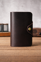 Vintage Leather Long Wallet