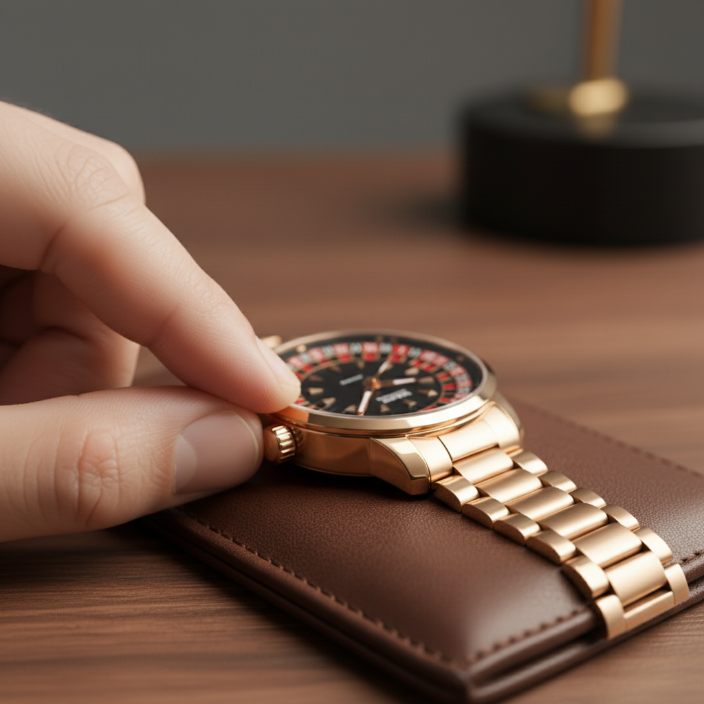 Mark Fairwhale Roulex Casino Watch