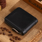 Leather Zipper Wallet