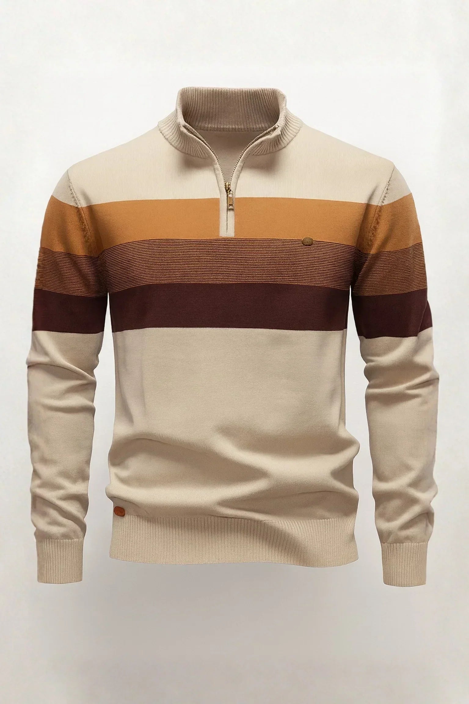 Belmont Cotton Zip Sweater